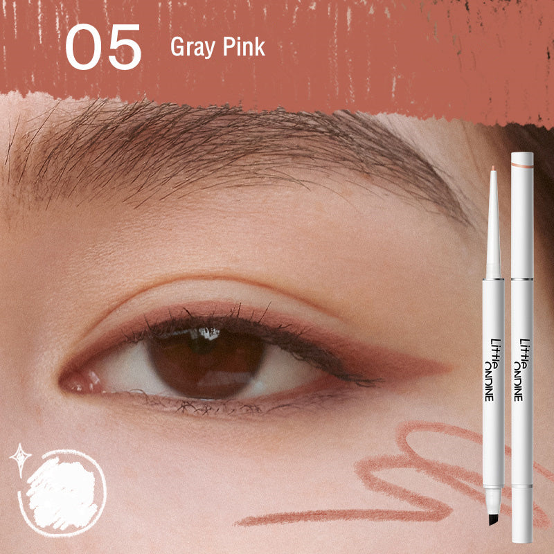LITTLE ONDINE Waterproof Double-ended Gel Eyeliner Pen T3807