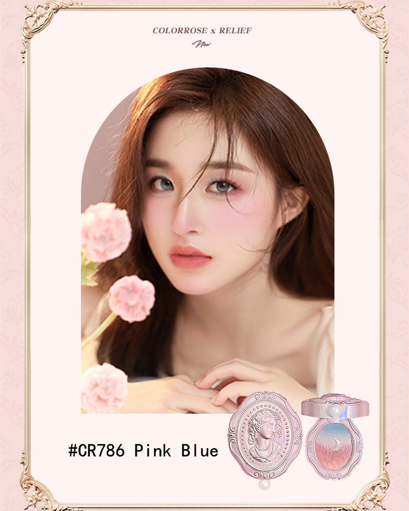 COLORROSE Oil Painting Series Relief Gradient Blusher & Highlightr & Contour T3668