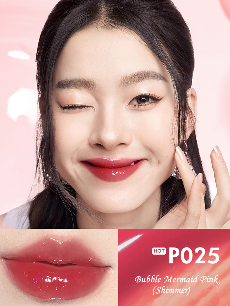 COLORKEY Water Bubble 89% Essence Mirror Lip Glaze T3283