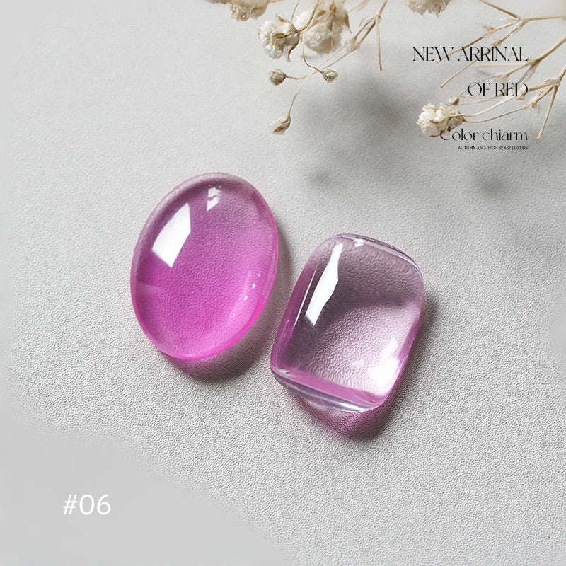 KellyKessa 15ml Macaron Glass Gel Polish T4050