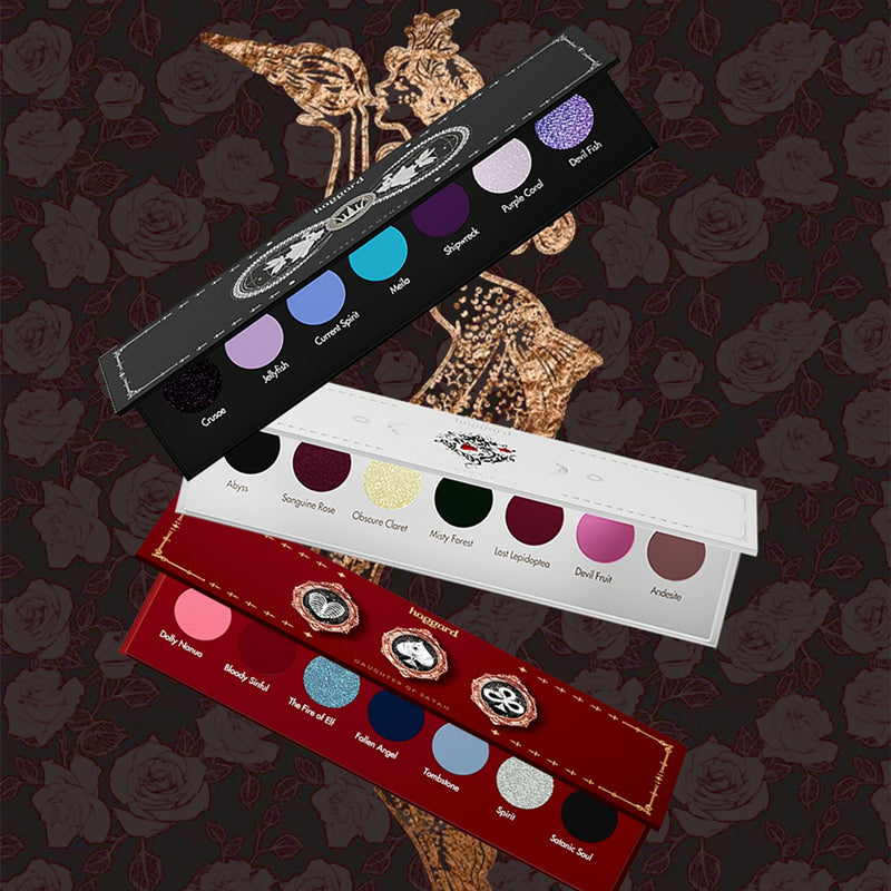 HAGGARD Abyss Series Gothic Style Eyeshadow Palette T3683