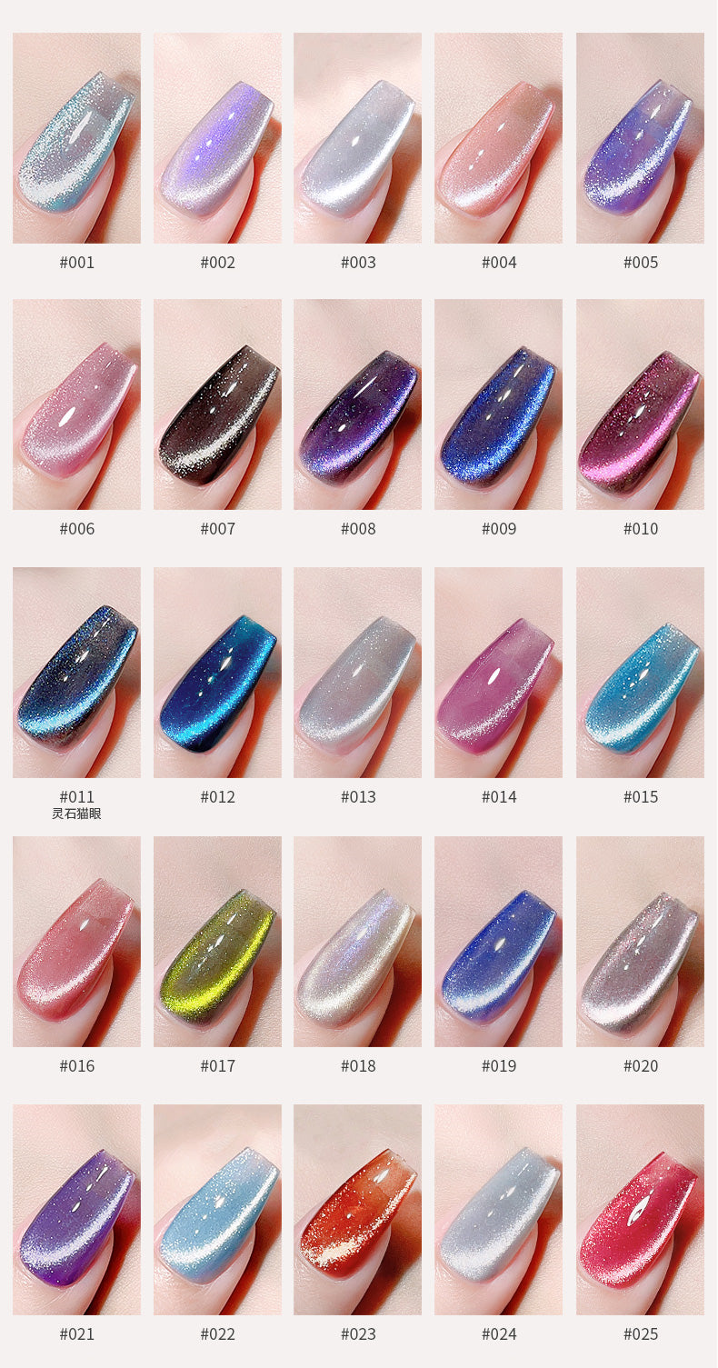 KellyKessa 15ml Professional Dopamine Spirit Stone Cat Eye Gel Polish T3496