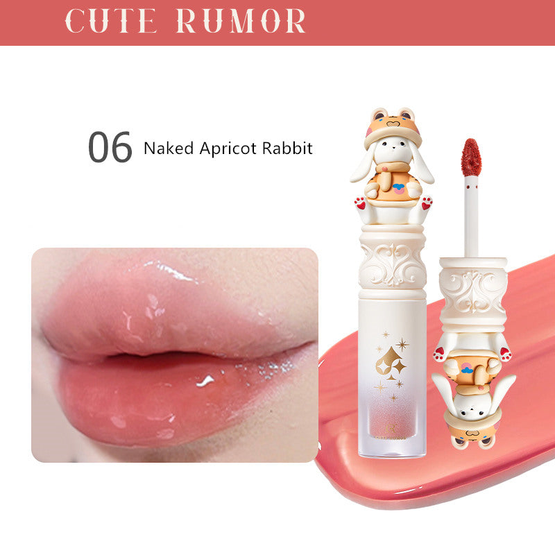 CUTE RUMOR Garden Party Series Moisturizing Mirror Lip Glaze T3701