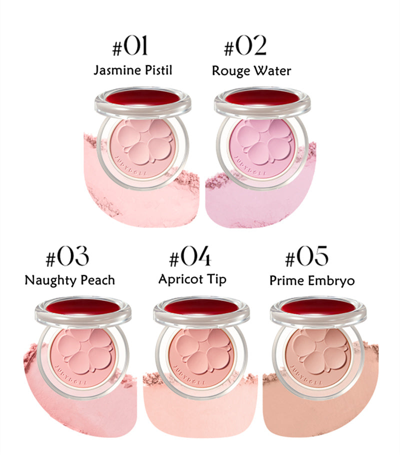 JUDYDOLL Glamorous Glaze Series Matte Blusher T3960