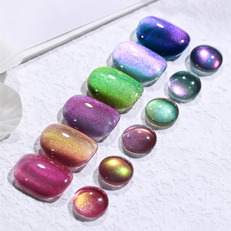 KaSi 15ml Healthy Dopamine Candy Double-Light Cat Eye Gel Polish T3640