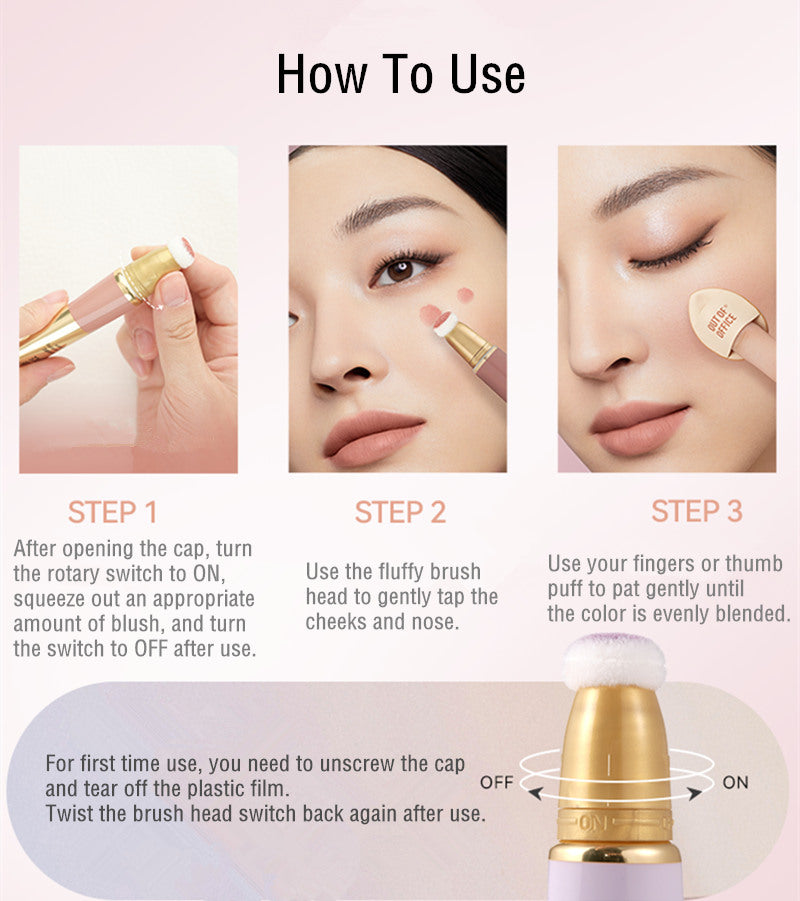 OUT-OF-OFFICE Natural Radiance Moisturizing Liquid Blusher T3763