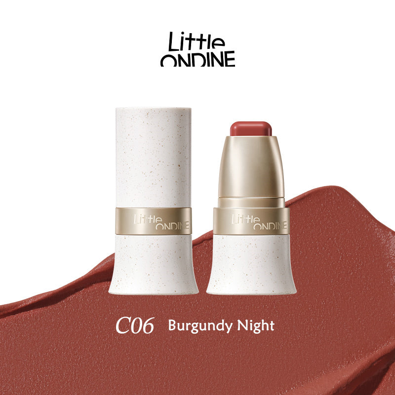 LITTLE ONDINE Multi-Use Makeup Stick For Lipstick & Blusher & Eyeshadow T4223