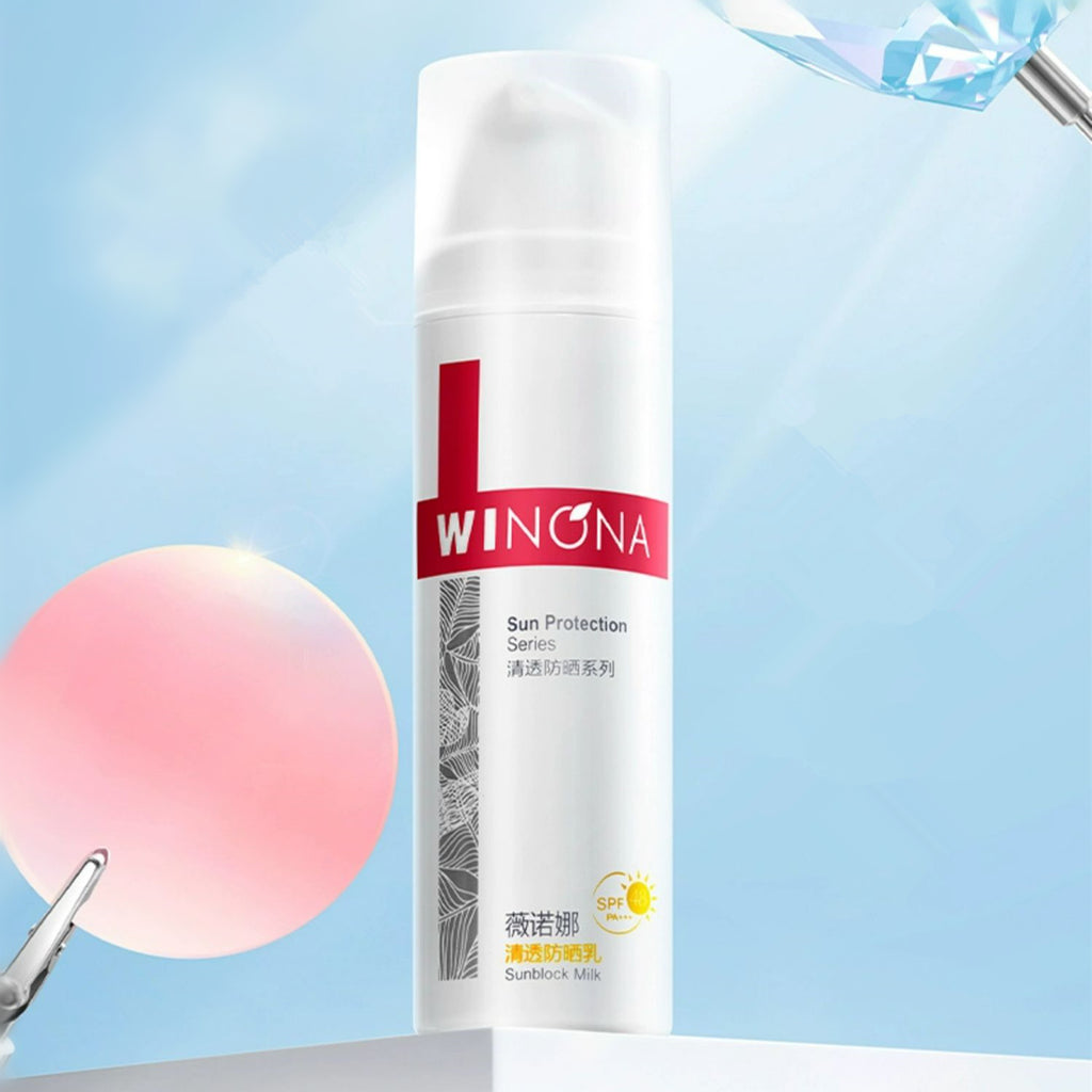 WINONA Sun Protection Series Sunblock Milk Cream SPF48 PA+++ For Sensitive Skin T2199