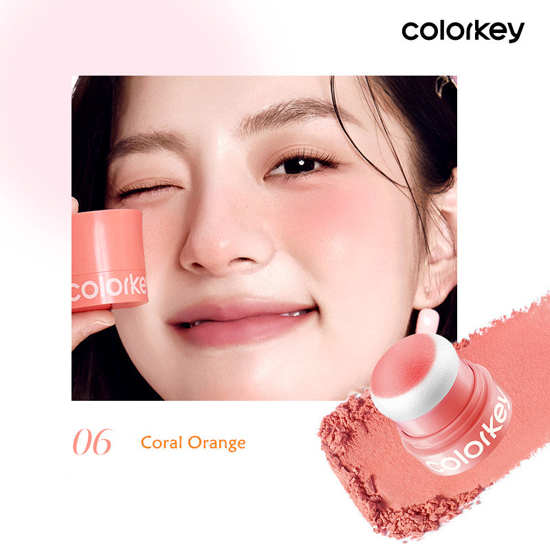 COLORKEY Bang Bang Pudding Makeup Blusher T4287