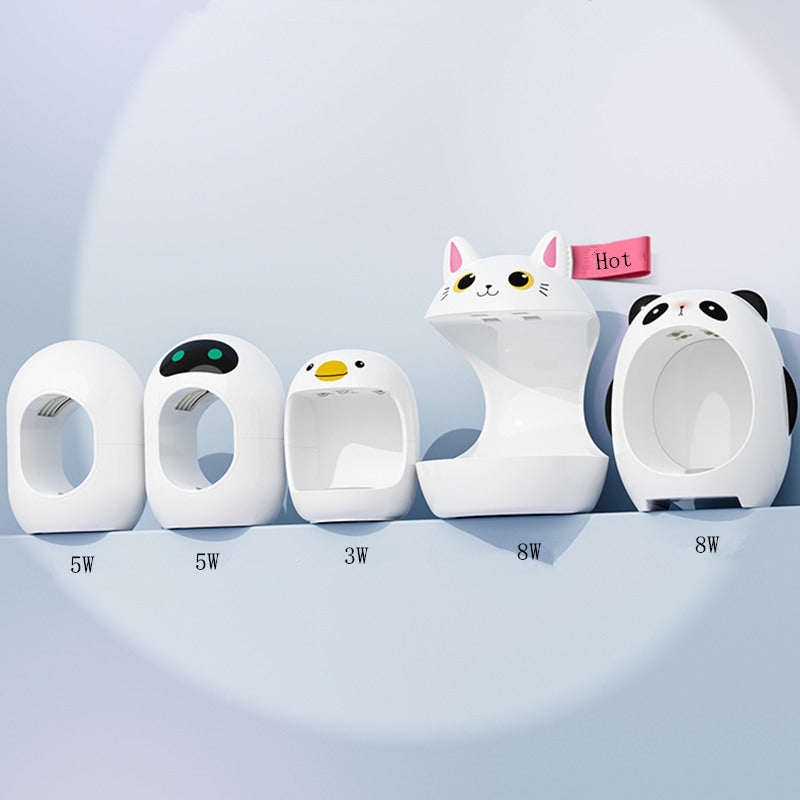 KaSi 8W LED UV Mini Nail Lamp For Gel Polish & Extension Gel T3297