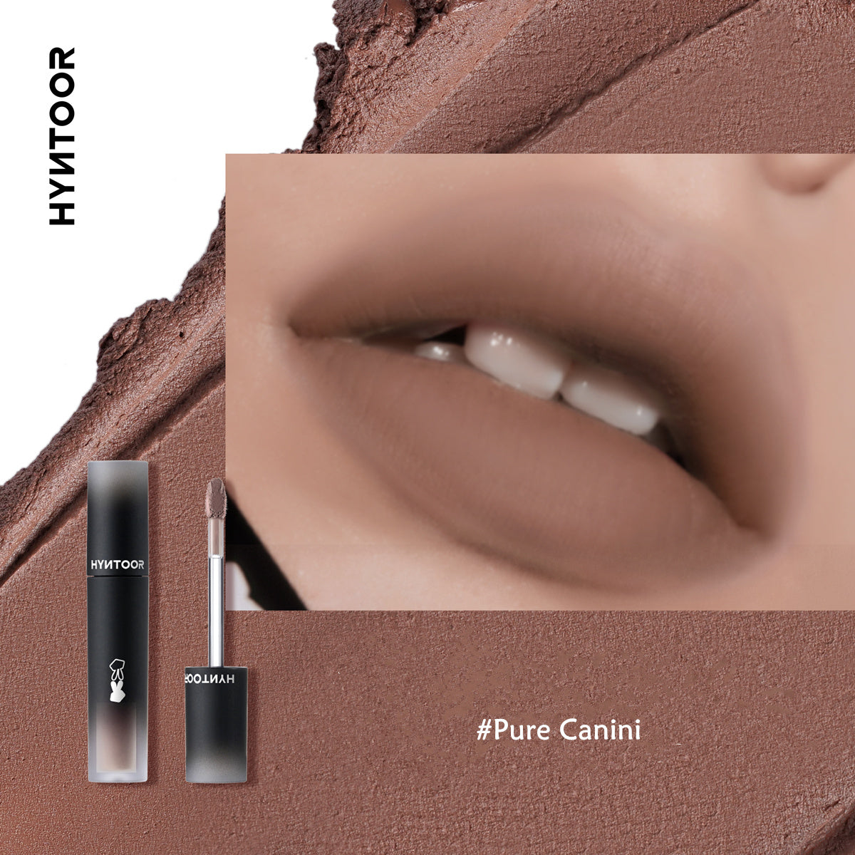 HYNTOOR Matte Lip Mud #Pure Canini T4850