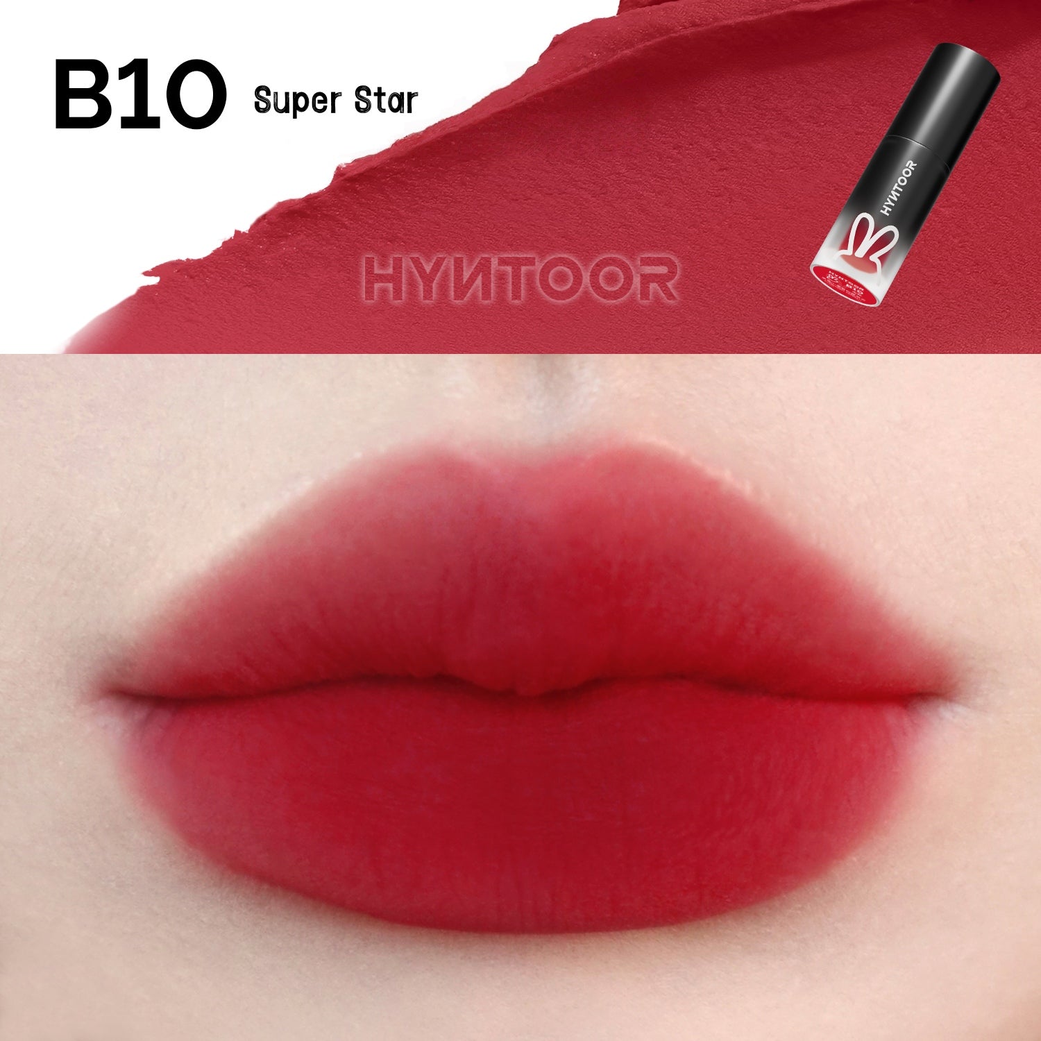 HYNTOOR Nude Milk Velvet Matte Lip Mud T5184