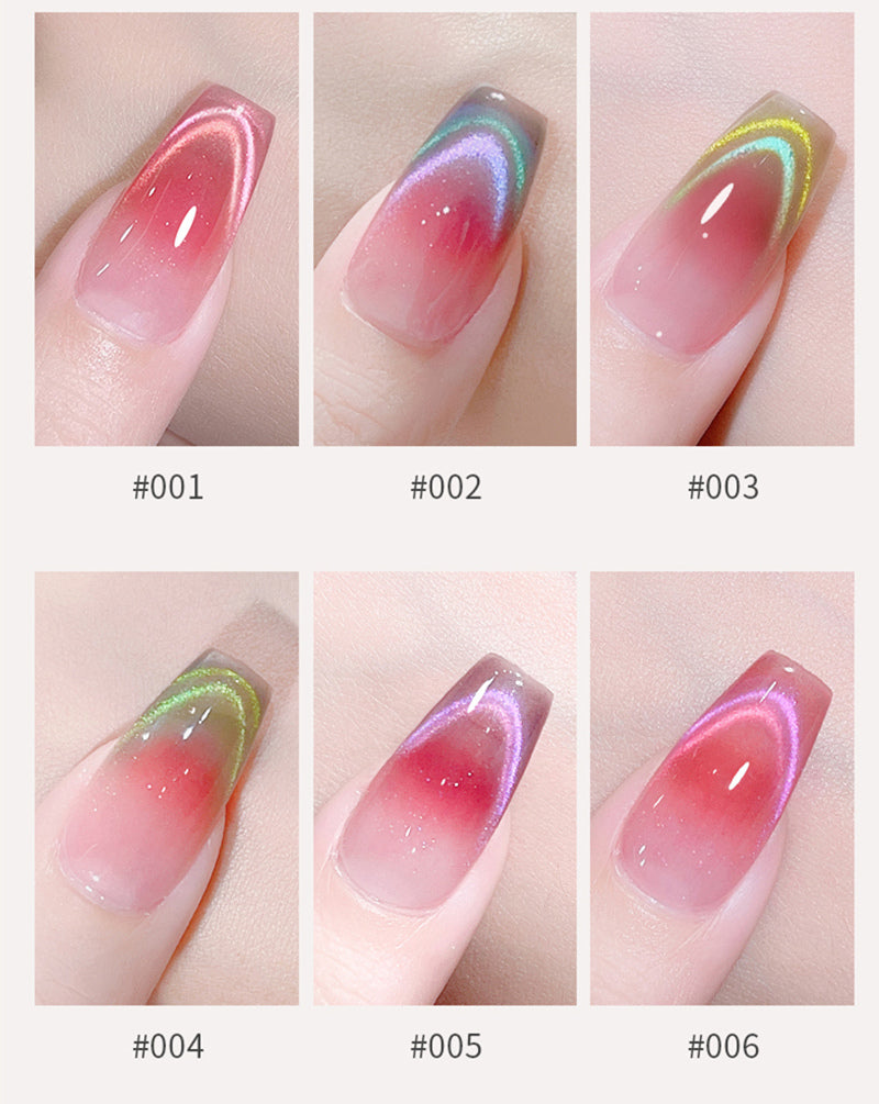KellyKessa 15ml Professional Dopamine Candy Double-Light Cat Eye Gel Polish T3489