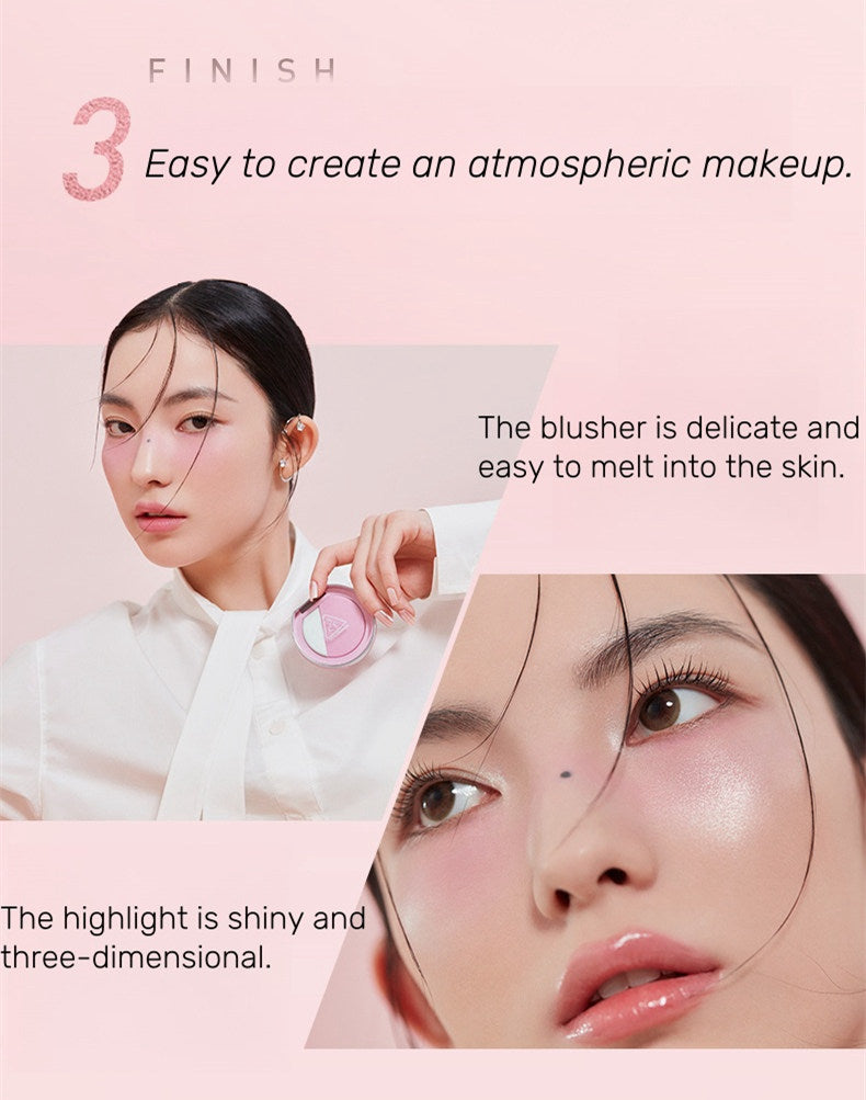 3CE Matte Blusher & Highlighter Makeup Palette T4361