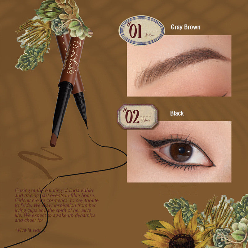 Girlcult × Frida Multi-Use Two-In-One Gel Eyeliner & Eyebrow Pencil T3443