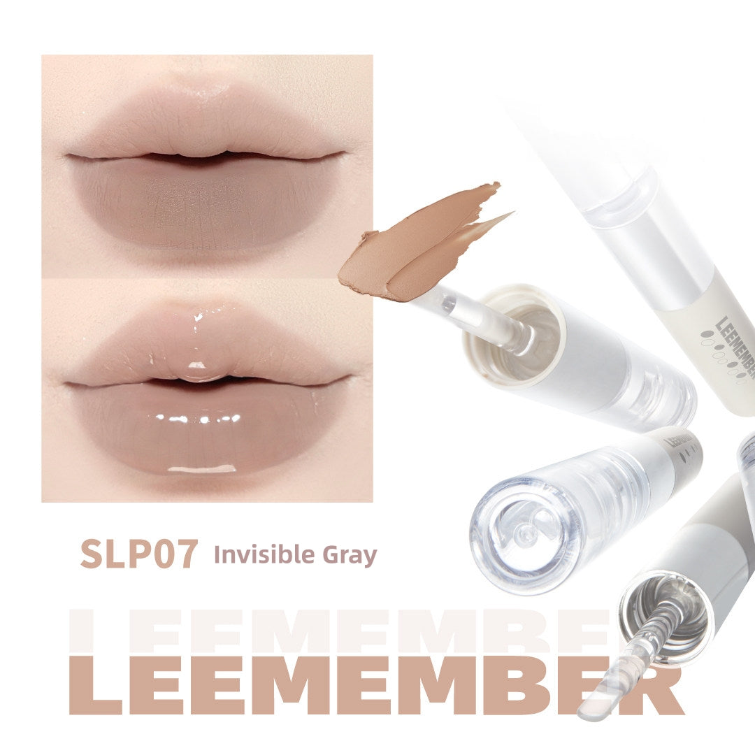 LEEMEMBER Doule-head Moist Matte & Mirror Lip Glaze T4311