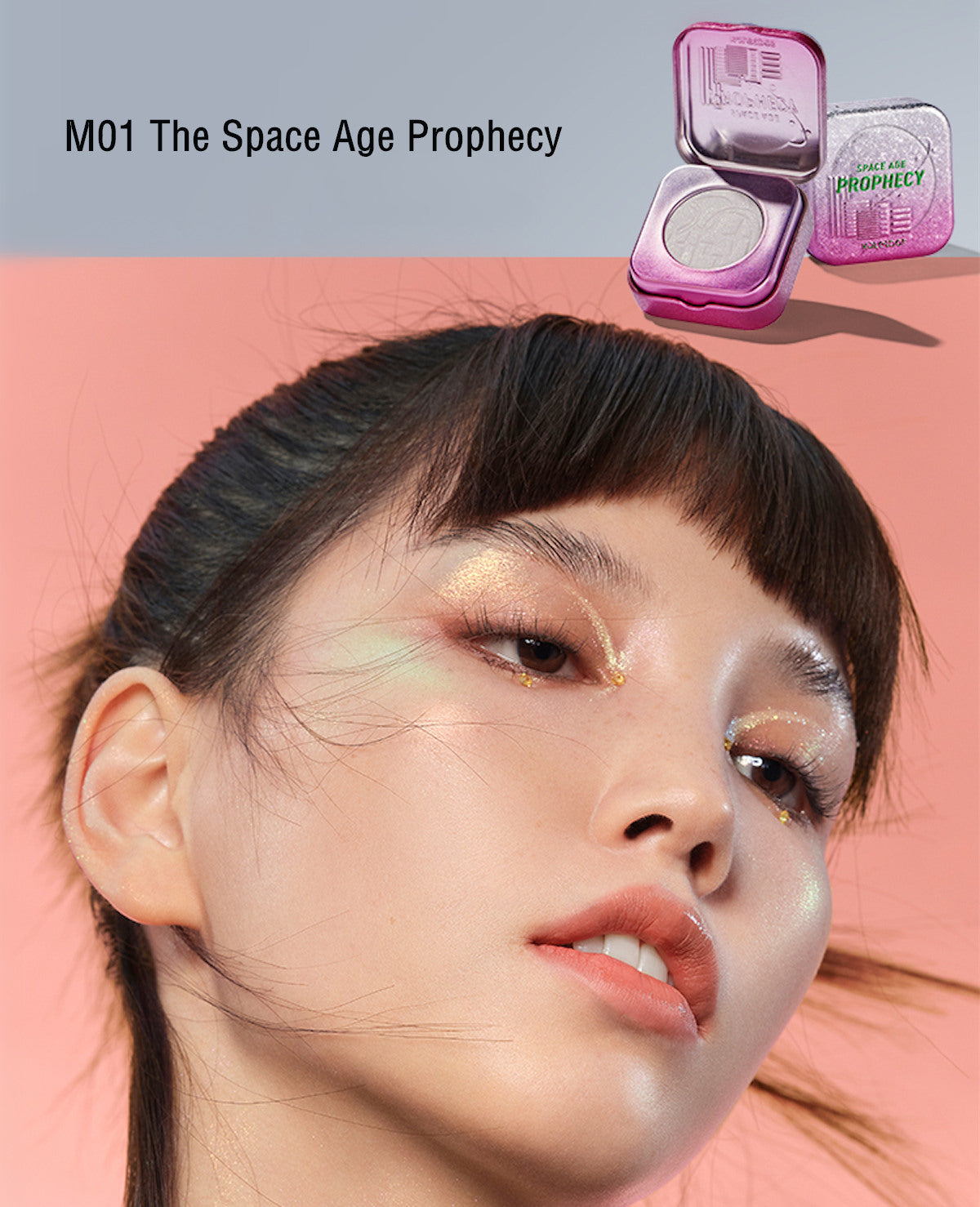KALEIDOS Space Age Series Chameleon Diamond Highlighter Powder T3535