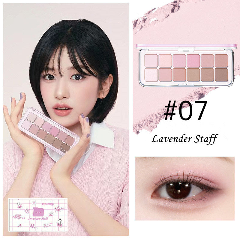 CLIO Star River Sand Sea 12 Colors Eyeshadow Palette T4342
