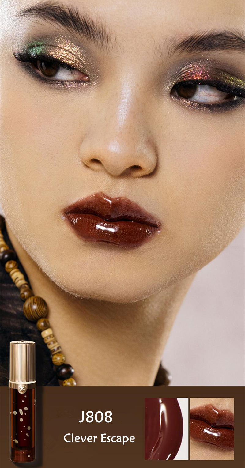 Girlcult Gold Digger Belle Series Fantasy Shimmer Mirror Lip Glaze T3970 