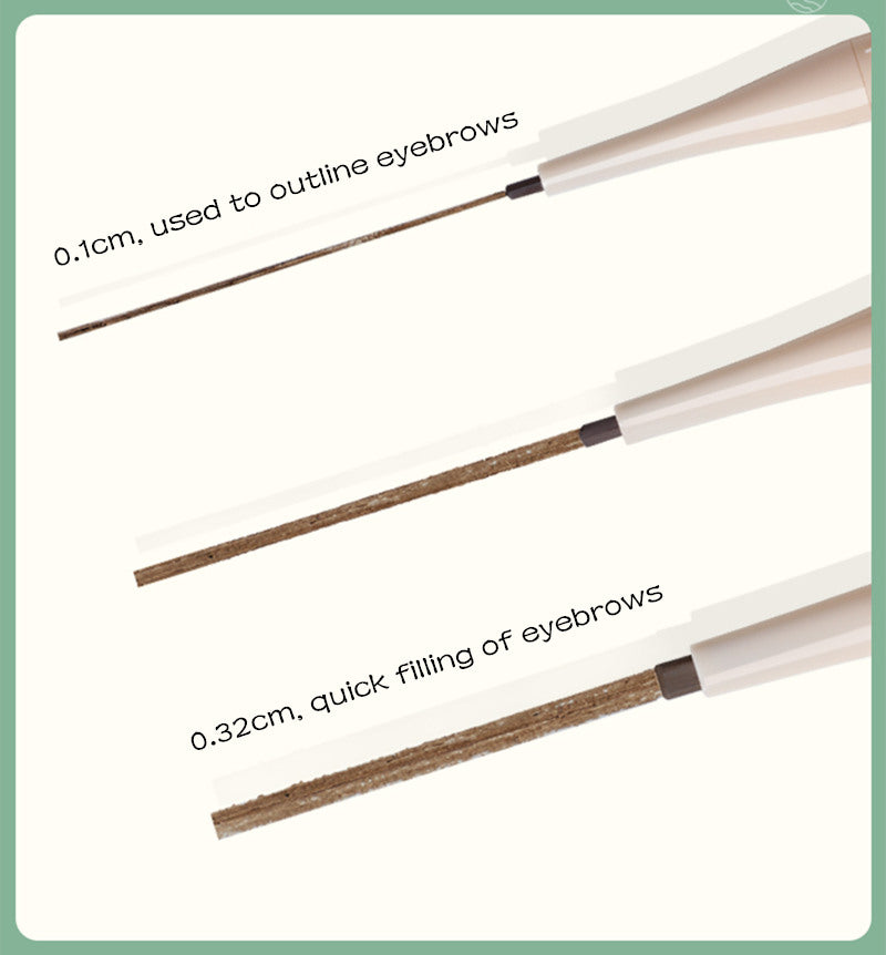 TellDaisy 3-i-1 Vandfast Machete Øjenbrynsblyant T3723