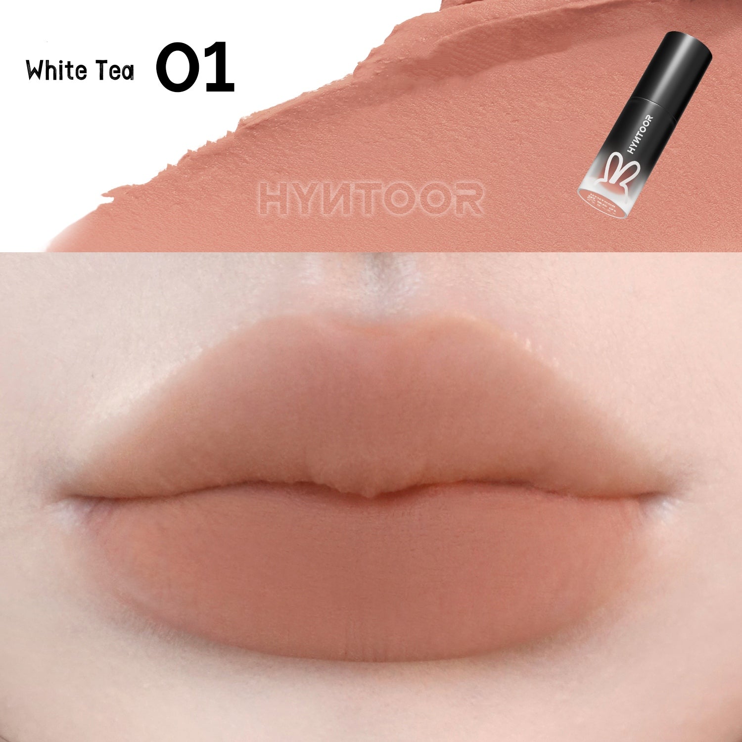 HYNTOOR Nude Milk Velvet Matte Lip Mud T5184