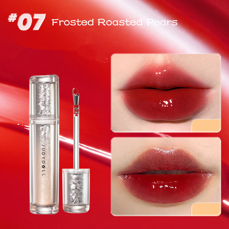 JUDYDOLL Glossy Watery Ice Iron Mirror Lip Gloss T3472