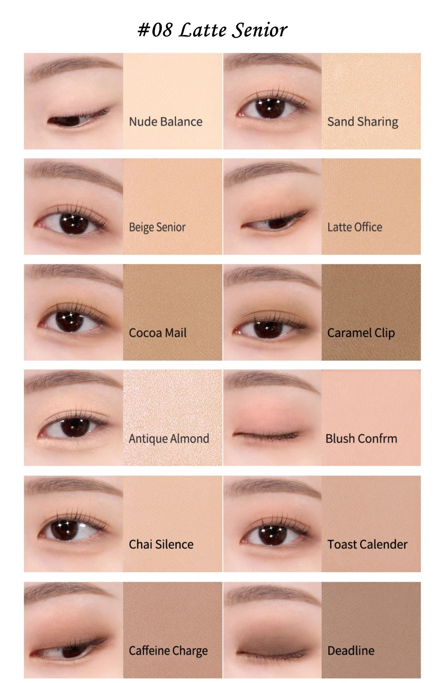 CLIO Star River Sand Sea 12 Colors Eyeshadow Palette T4342