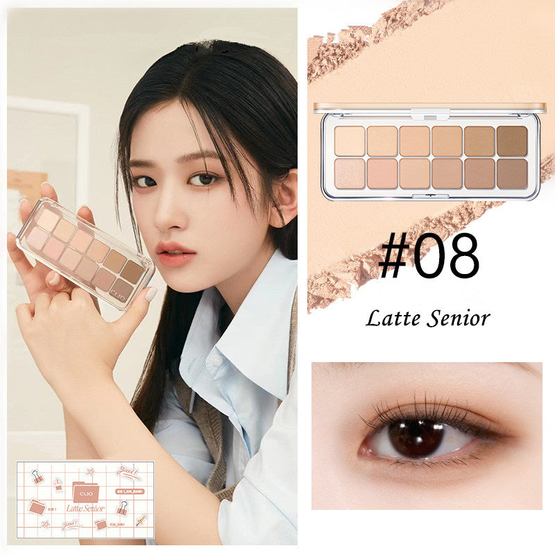 CLIO Star River Sand Sea 12 Colors Eyeshadow Palette T4342