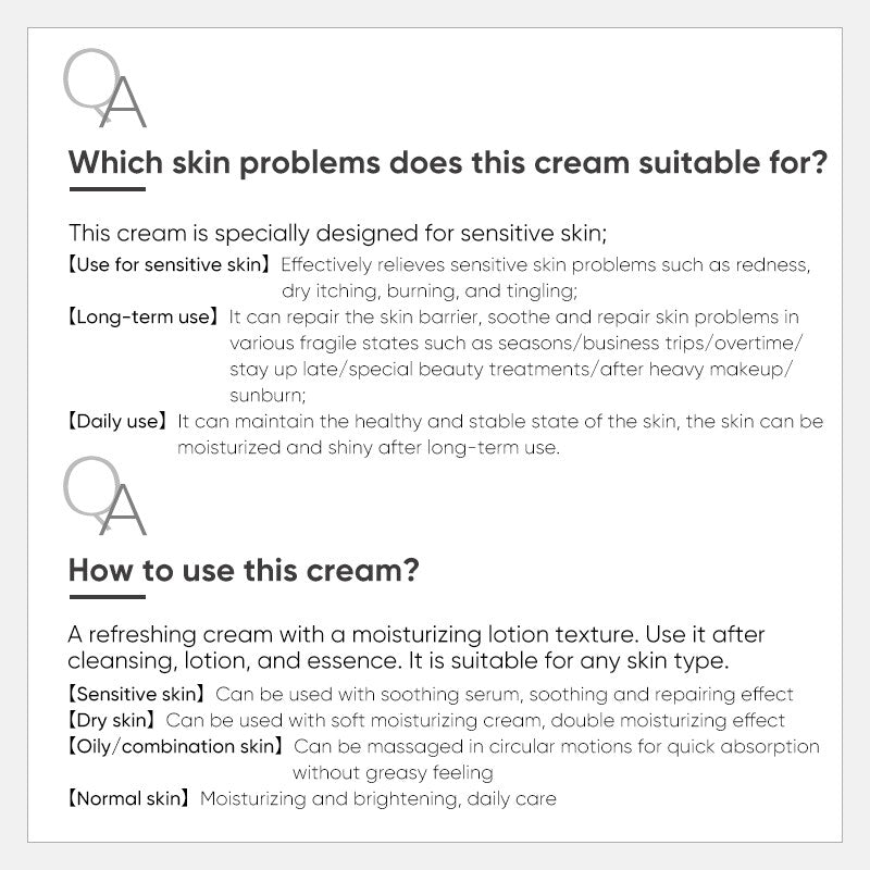 WINONA Anti-Sensitive Series Moist Tolerance-Extreme Face Cream (2.0) T2190