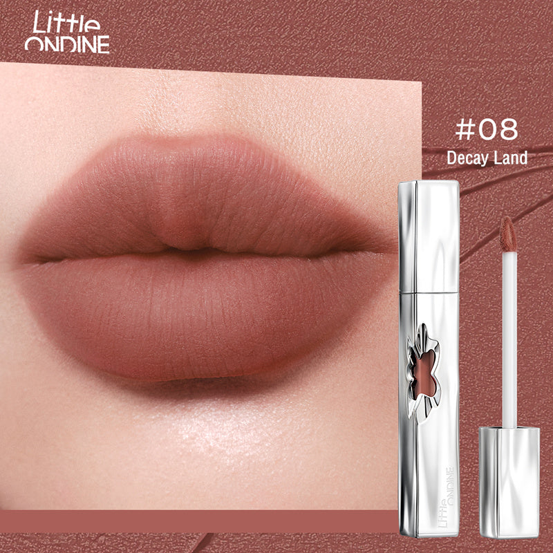 LITTLE ONDINE Blossom Mood Velvet Matte Lip Mud T3800
