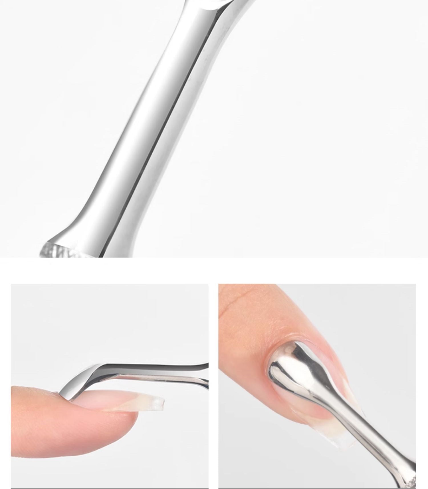 KellyKessa Professional Special Steel Steel Cuticle Pusher Dead Skin Remover T3513