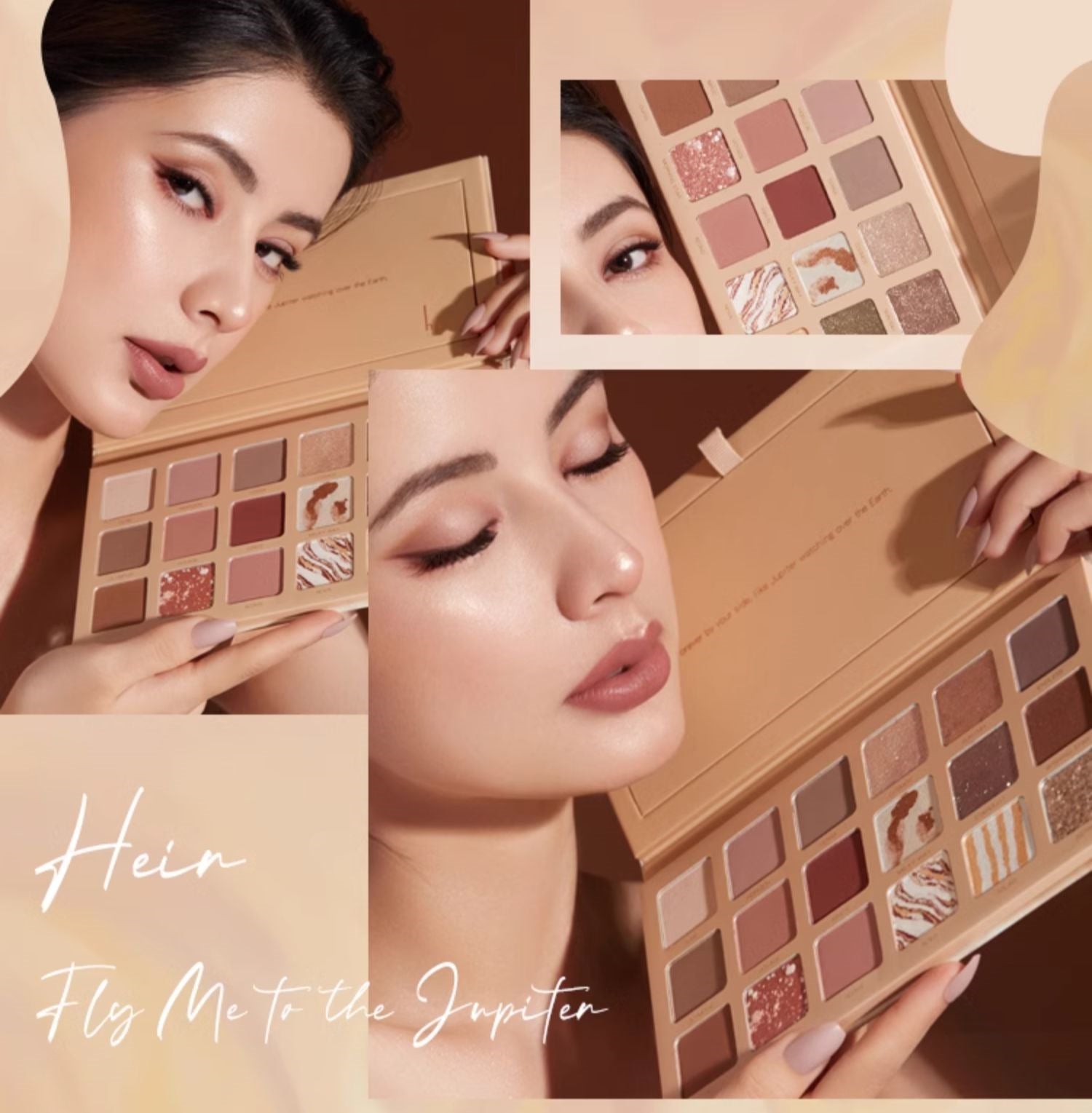 Heir A Date On Jupiter 18 Colors Eyeshadow Palette T3863