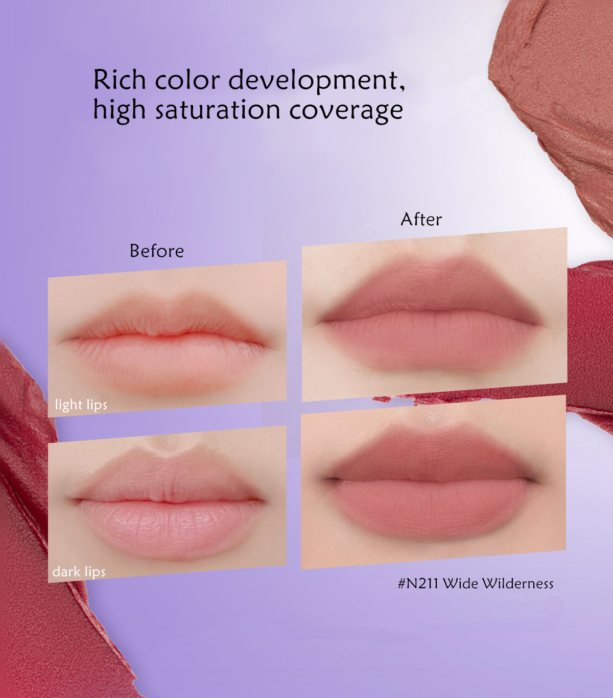 Uhue Holographic Spring Series Matte Lip Glaze T3936