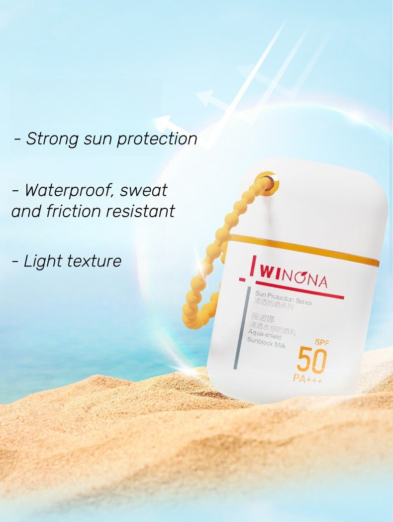 WINONA Sun Protection Series Aqua-shield Sunlook Milk SPF50 PA+++ T4502