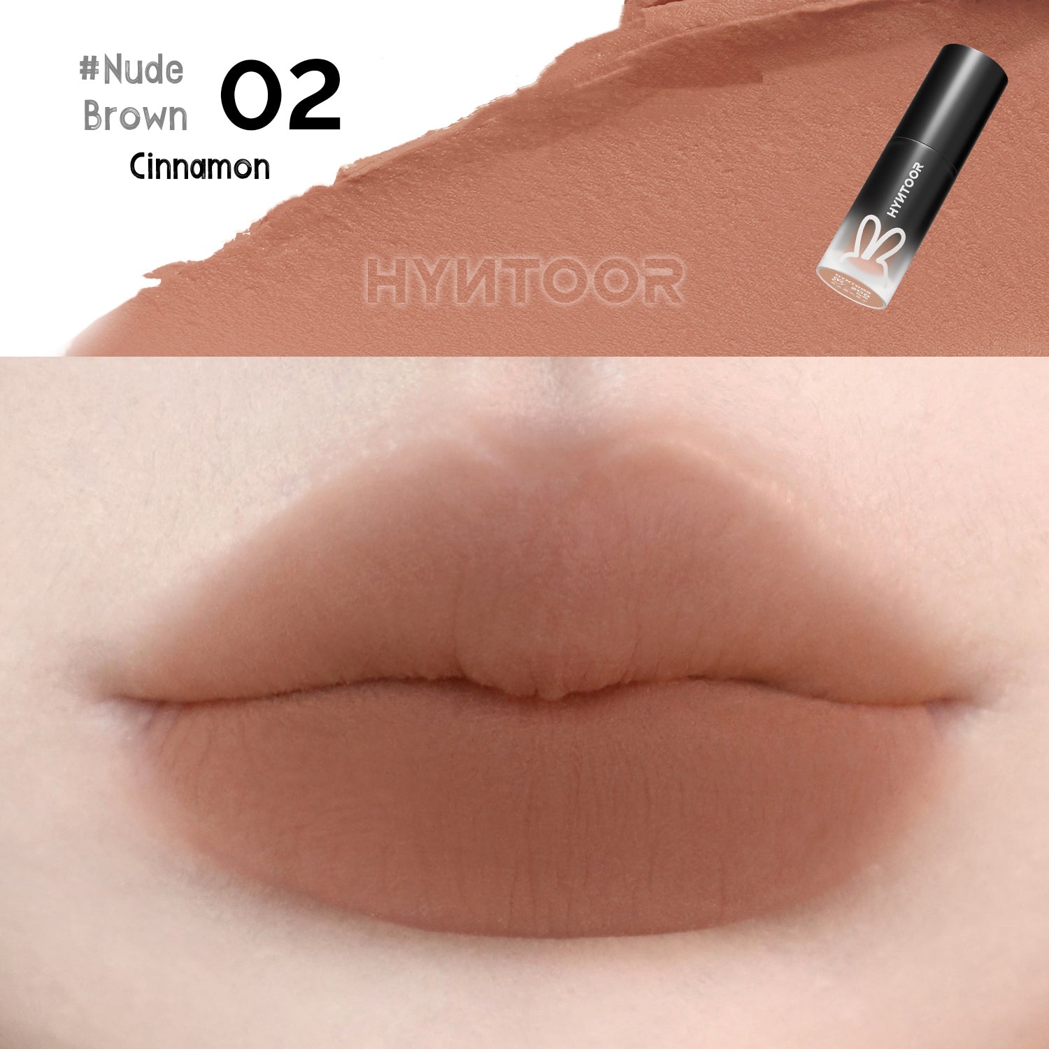 HYNTOOR Nude Milk Velvet Matte Lip Mud T5184