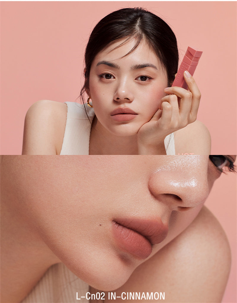 INTO YOU Printed Color Series Soft Mist Velvet Matte Lip Glaze T3211