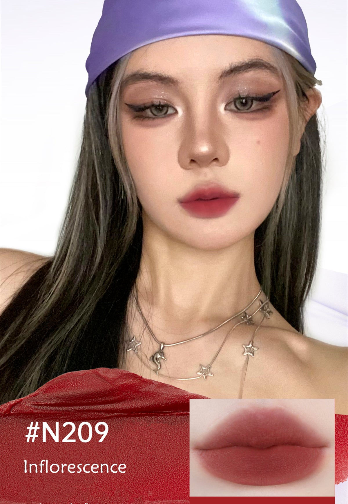 Uhue Holographic Spring Series Matte Lip Glaze T3936