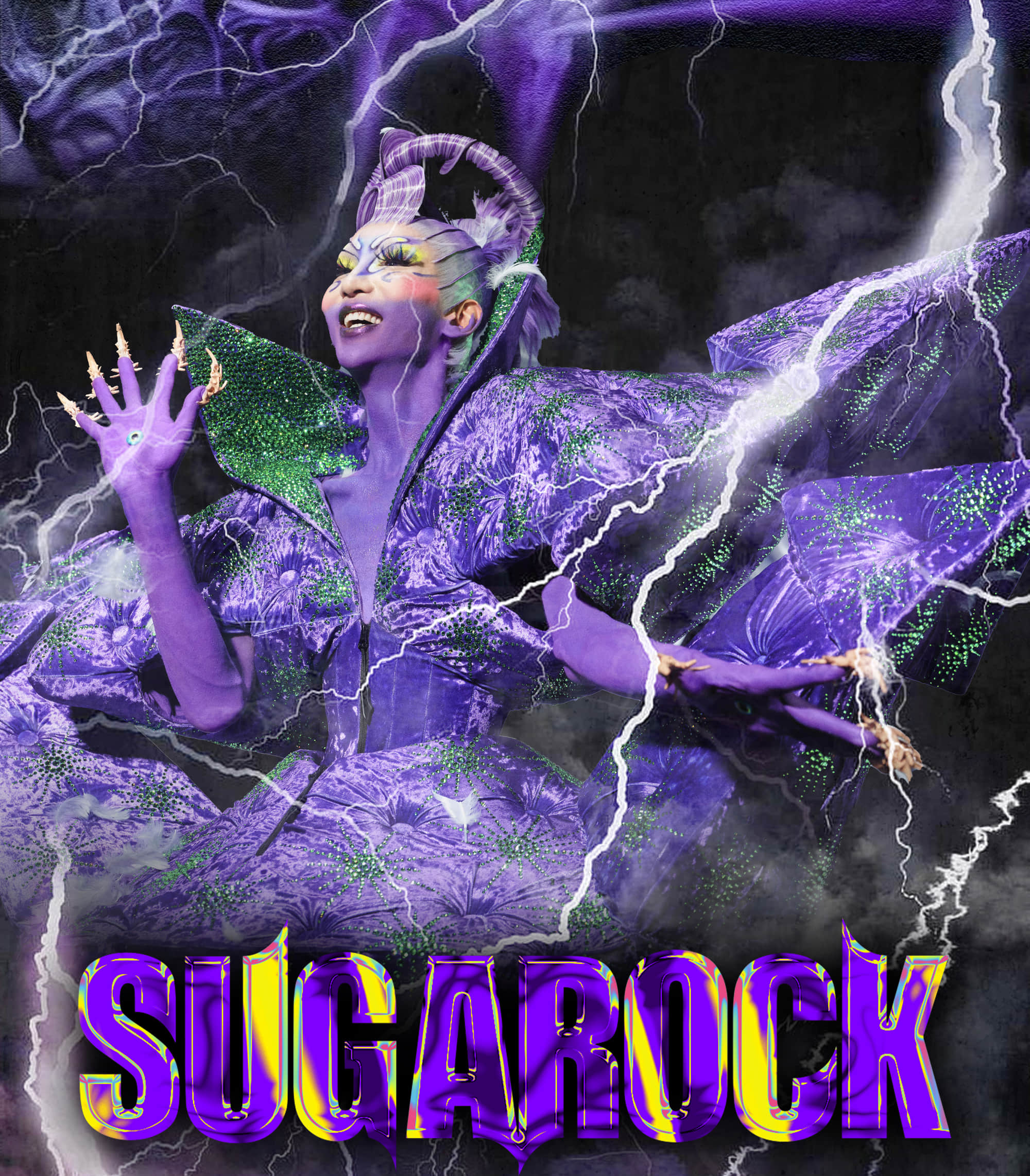 SUGAROCK Extravaganza / ExLegend Supreme 12-Color Eyeshadow Palette T3834