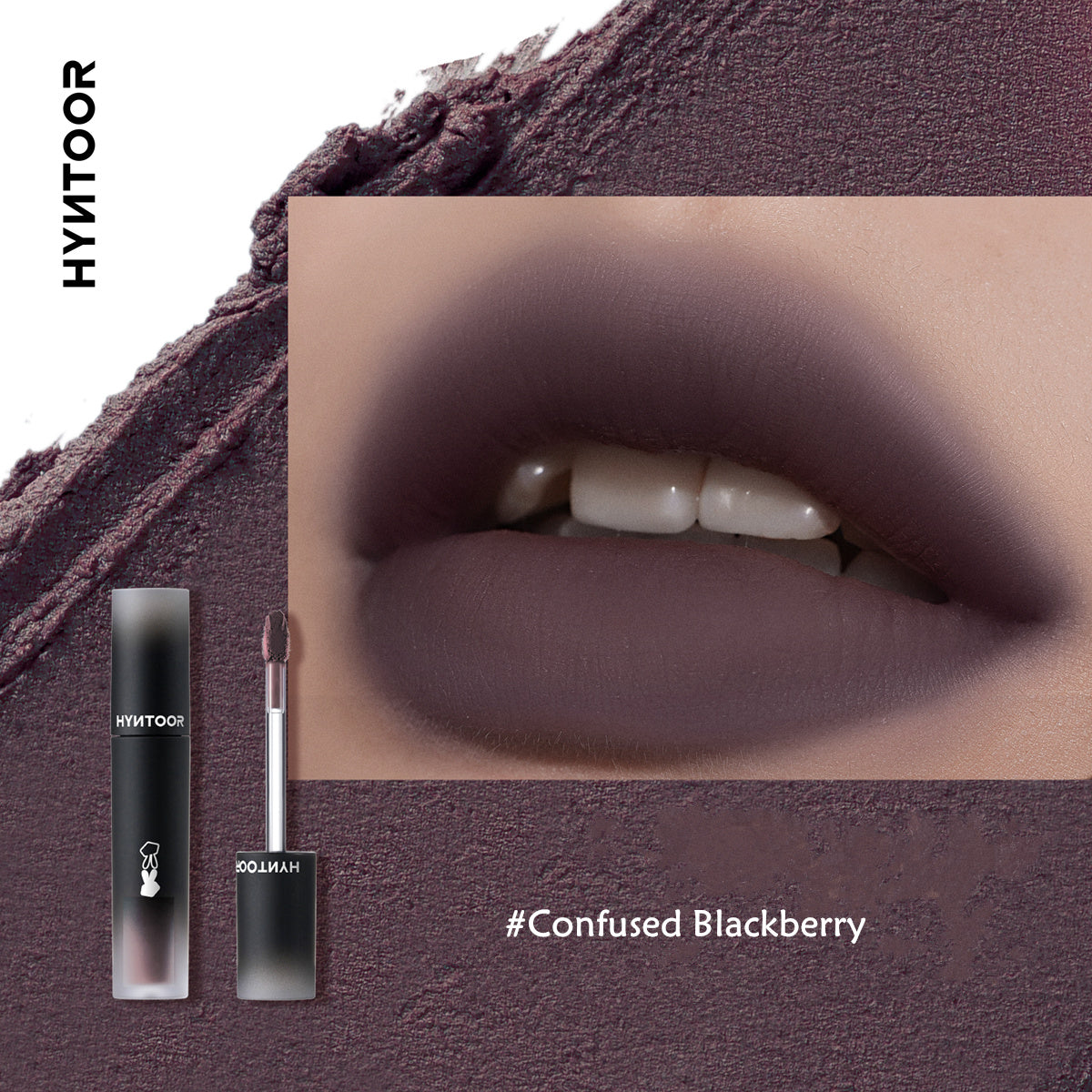 HYNTOOR Reverse Macaron Matte Lip Mud T4182