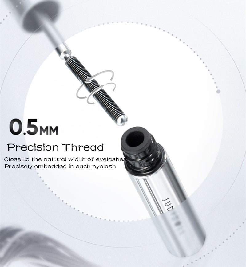 JUDYDOLL Upgrade 3D Curling 6° Curved Metal Pipe Waterproof Mascara (2.0) T3306