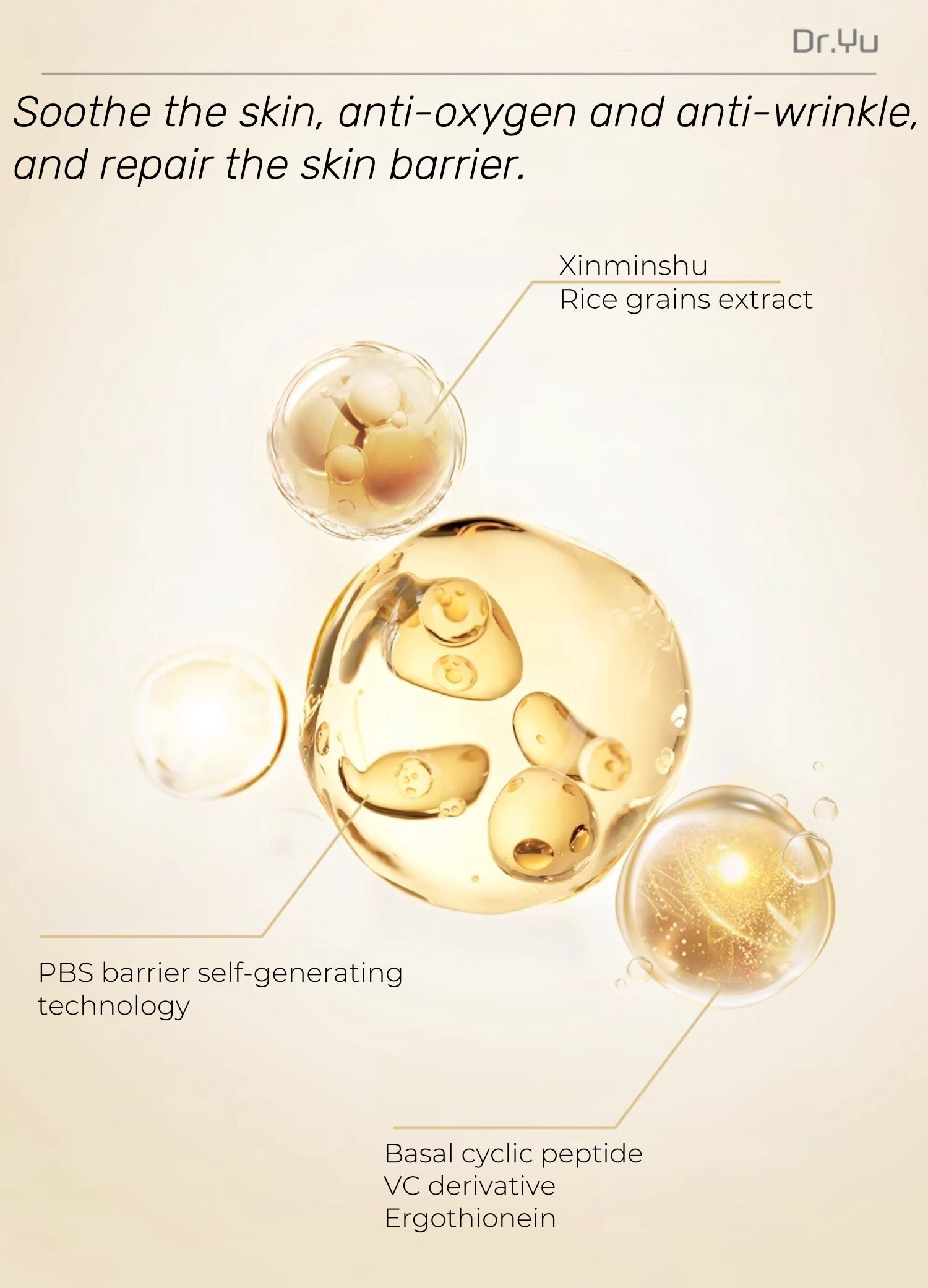 Dr.Yu Revitalizing Repairing Anti-wrinkle Essence Serum T4396