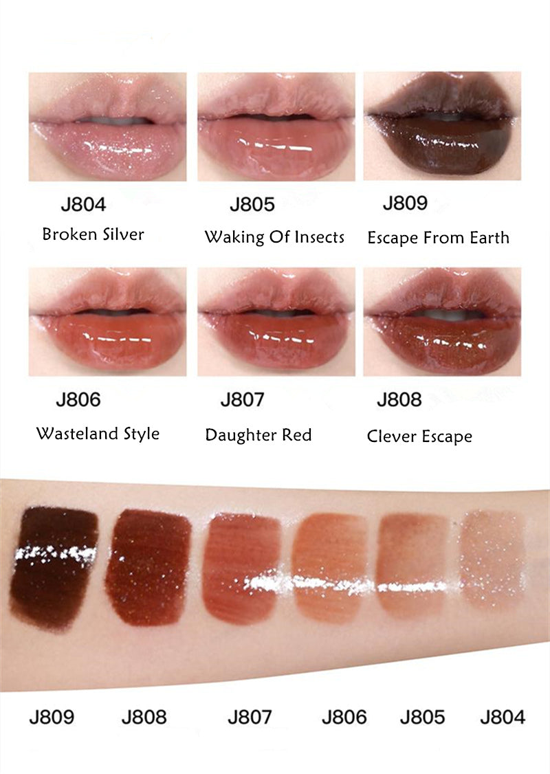 Girlcult Gold Digger Belle Series Fantasy Shimmer Mirror Lip Glaze T3970 