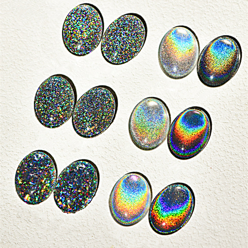 KellyKessa Professional Magic Rainbow Holographic Mermaid Nail Powder T3495