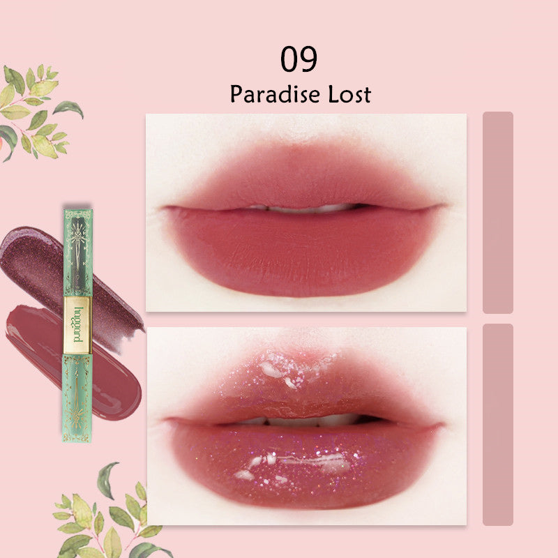 HAGGARD Scepter Series Shimmer Matte & Mirror Lip Glaze T4116