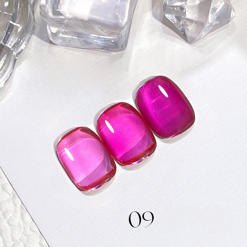 DANZHIHE 12g Rainbow Glass Gel Polish T4713