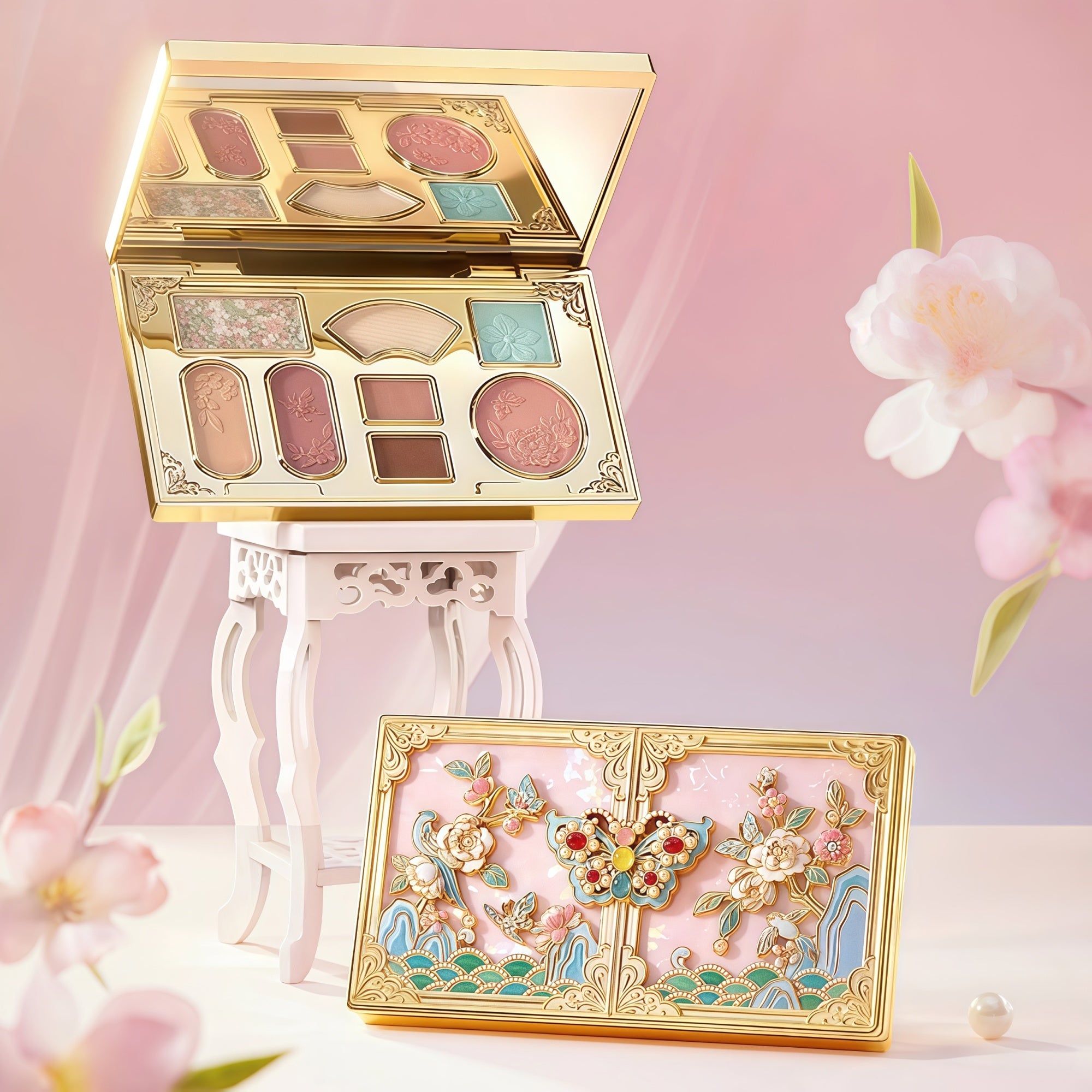 PALACE MUSEUM Treasure Garden Collection 8-color Eyeshadow Palette T5494