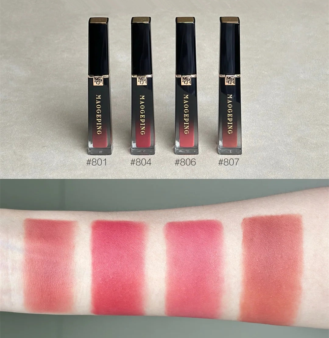 MAOGEPING Zero Burden Airy Matte Lip Glaze T4135