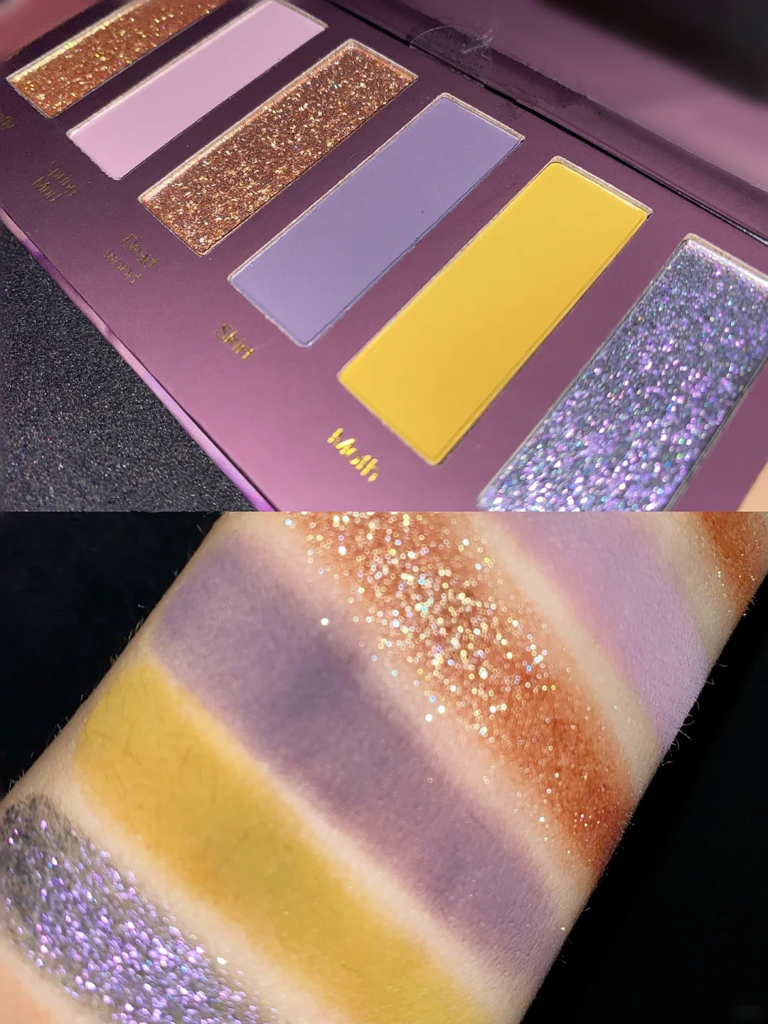 Narimi Purple Dead Wood 8-Color Eyeshadow Palette (5.0) T3945