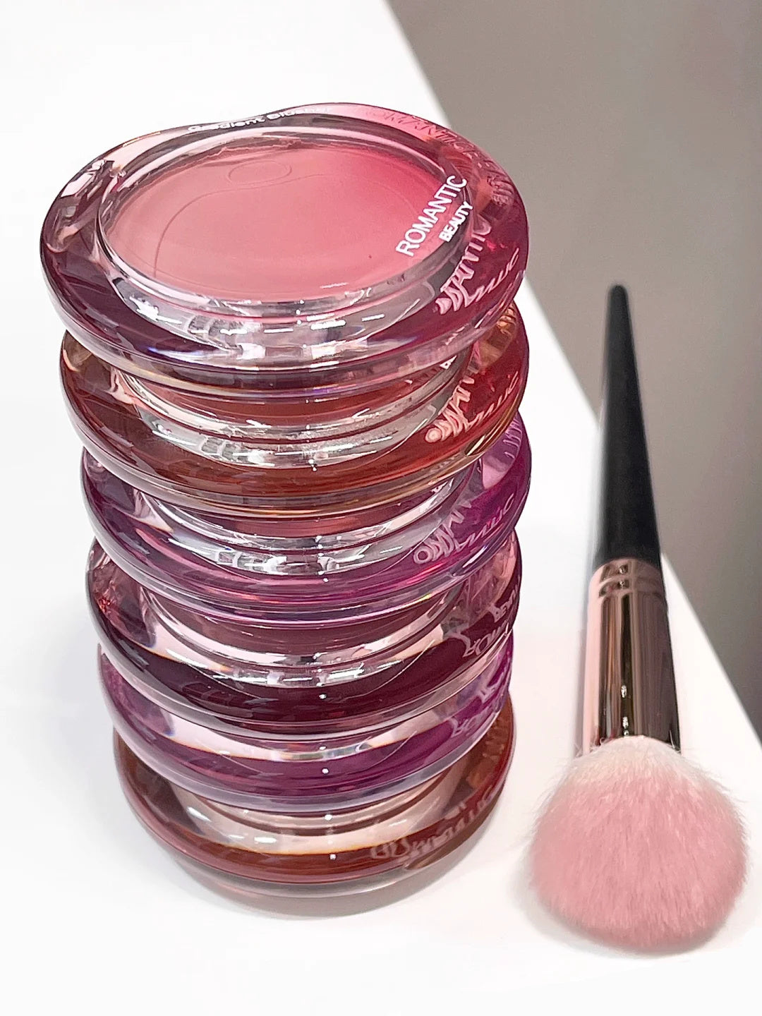 ROMANTIC BEAUTY Pink Bubbles Gradient Blusher Cream T3826