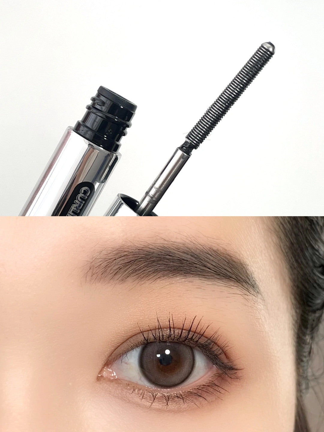JUDYDOLL Upgrade 3D Curling 6° Curved Metal Pipe Waterproof Mascara (2.0) T3306
